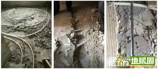 低價地暖到底有多可怕？掀開地板給你看！ 