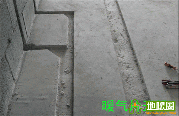 武漢暖氣安裝，暖氣開(kāi)槽
